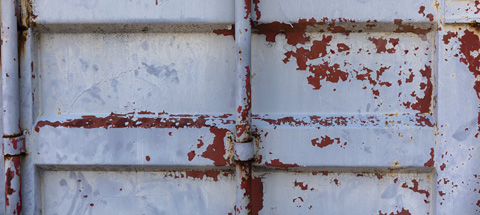 roll-off dumpster door