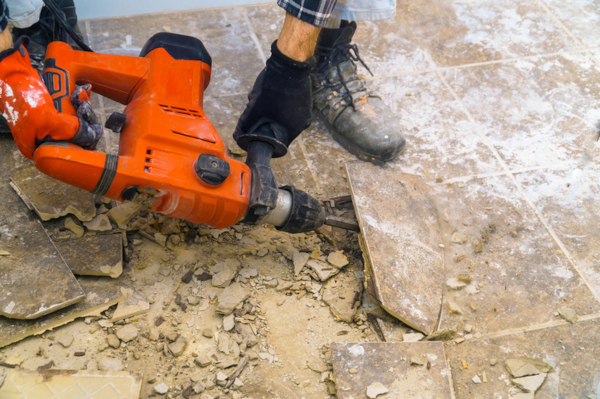 tile floor removal