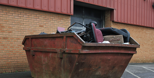 The standard length of a dumpster rental is one week