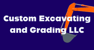 Custom Excavating and Grading LLC logo