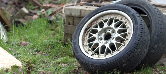 old tires